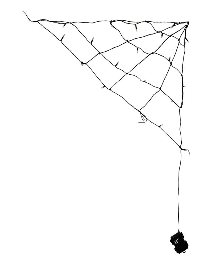 Ragnatela luminosa diam.cm.60 ca.(batt.escluse) in scatola