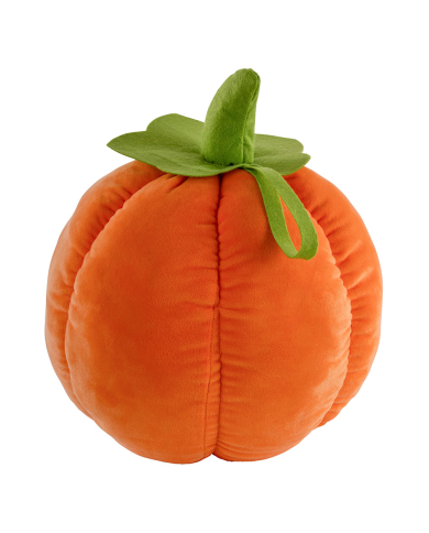 Zucca decorativa morbida in tessuto diam.cm.30 ca. con cartellino/etichetta