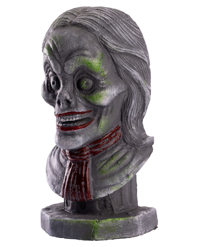 Polystirene bust with picket cm. 30 with label