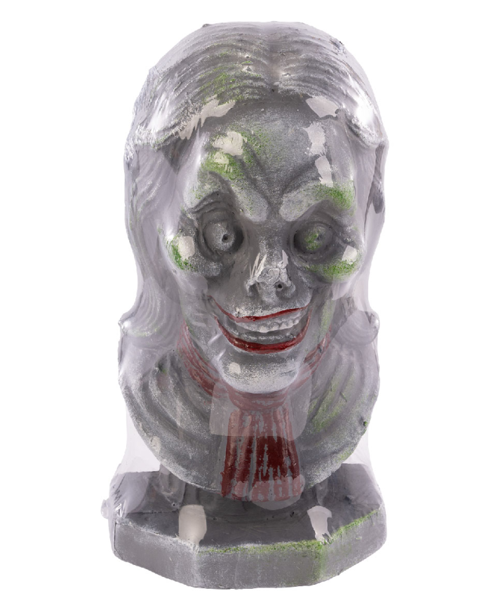 Polystirene bust with picket cm. 30 with label