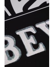 Dekoration zum Aufhängen RIP aus MDF H. ca. 35 cm mit Pappschild/Etikett