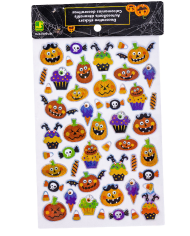 Cartella stickers streghette in busta su cartoncino