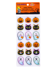 Trägerkarte Sticker Puffy in Beutel auf Pappkarton