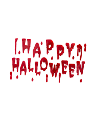 Happy Halloween gel sticker in pbh