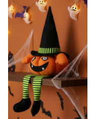 Soft fabric pumpkin h.cm.64 with hangtag/label