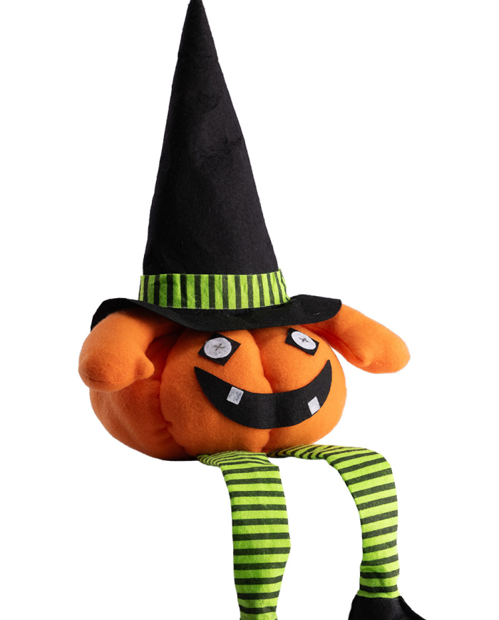 Soft fabric pumpkin h.cm.64 with hangtag/label