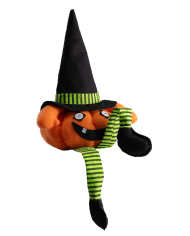 Soft fabric pumpkin h.cm.64 with hangtag/label