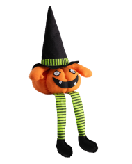 Soft fabric pumpkin h.cm.64 with hangtag/label