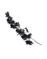 Vertikale Hängeschnur mit schwarzen Blättern L. ca. 190 cm in Beutel