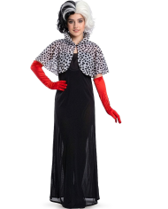Cruella costume size VIII in bag w/hook