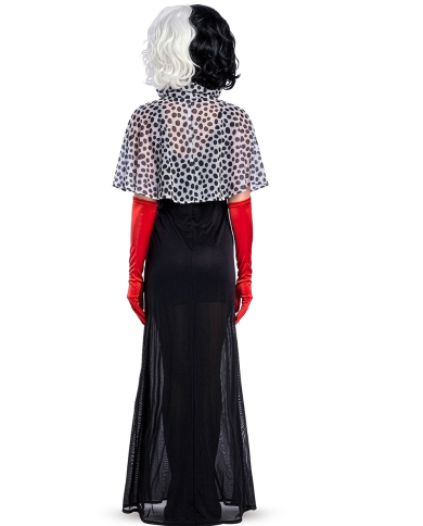 Costume Crudelia tg.VIII in busta con gancio