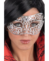 Plastic carved chinless mask to light up your New Year or your