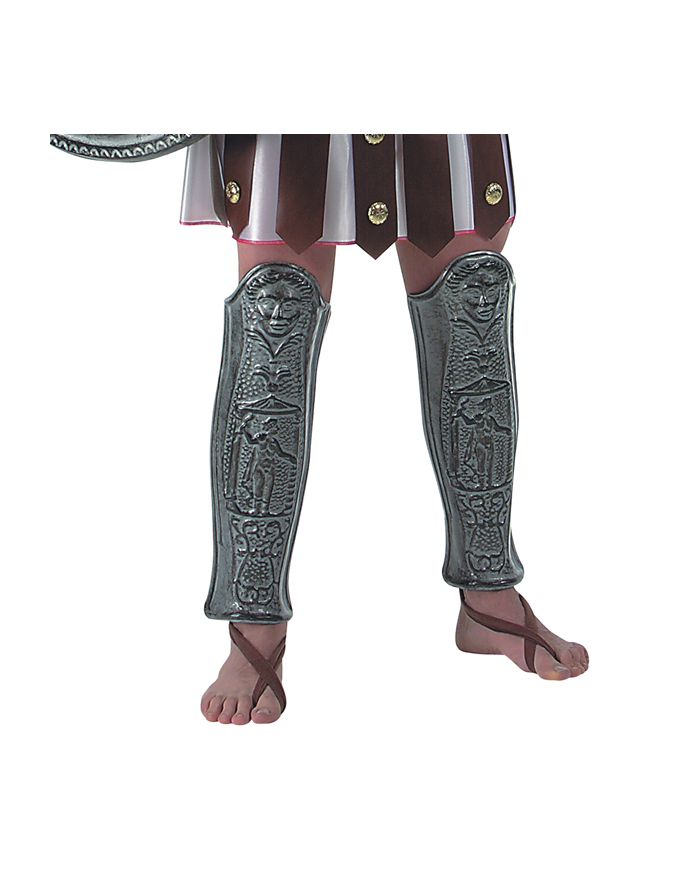 2 Gamaschen eisenfarben H. ca. 48 cm in Beutel