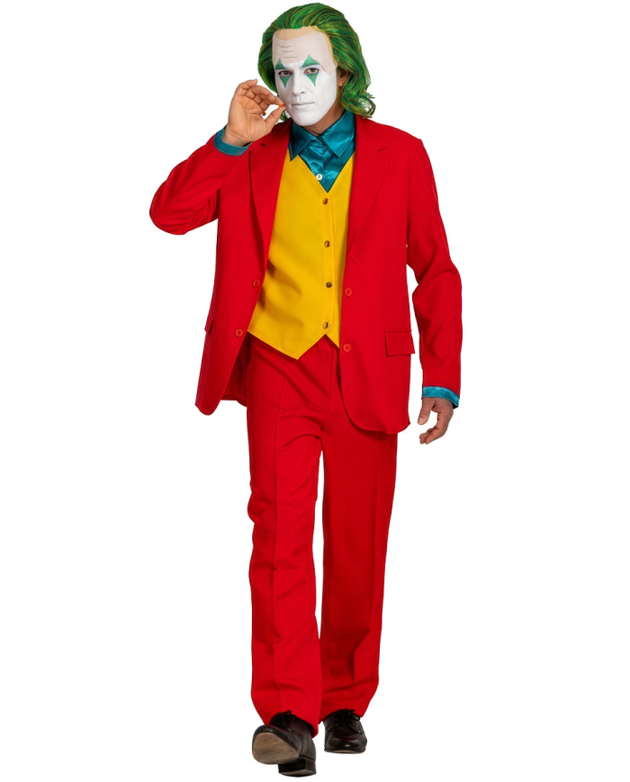 RED CLOWN COSTUME (M/L) IN BAG WITH HOOK
