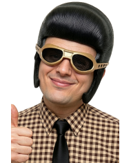 MÁSCARA DE TONY CON GAFAS DE LÁTEX Y PELO