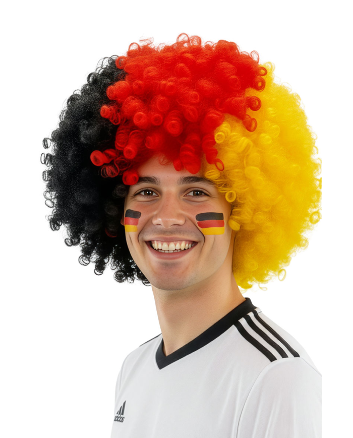 CURLY GERMANY WIG 180 GRS IN PVC BOX
