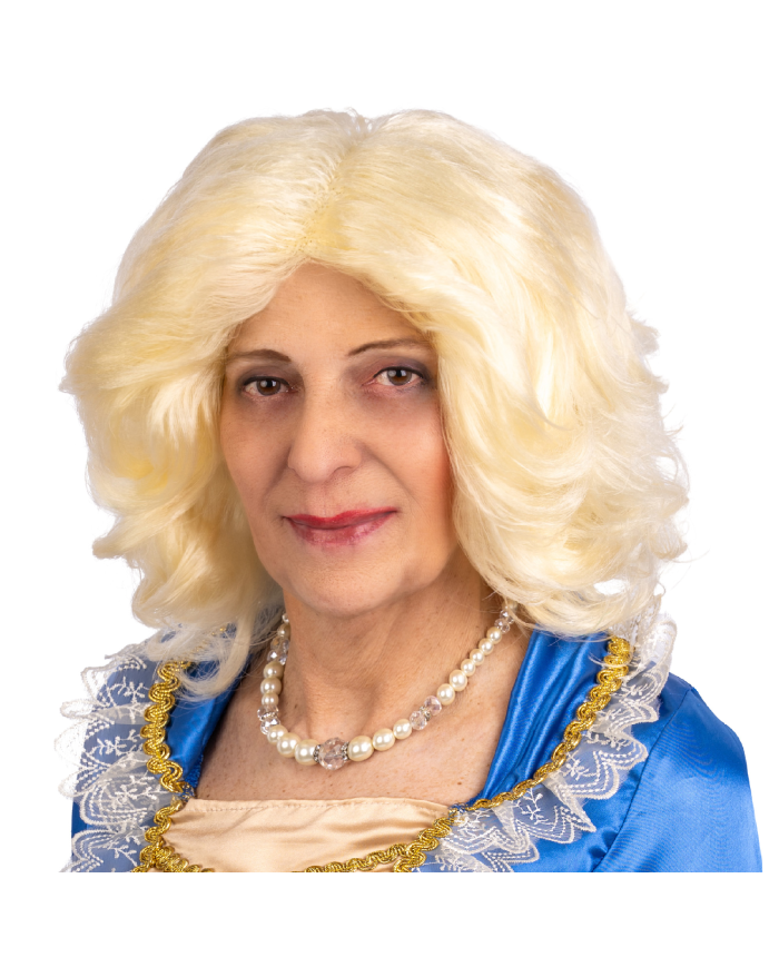 Perruque Camilla dans un étui