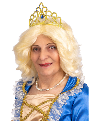 Perruque Camilla dans un étui