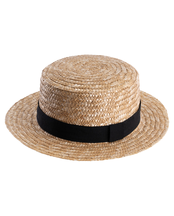 Cappello gondoliere con cartellino/etichetta