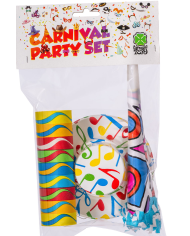 Party Set (Hat+Horn+Streamers) In Pbh