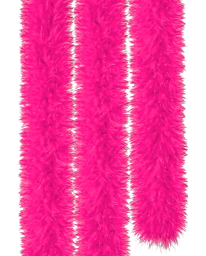 Fucsia Economic Marabout Boa, L.Cm.180, Gr.20, In Pbh