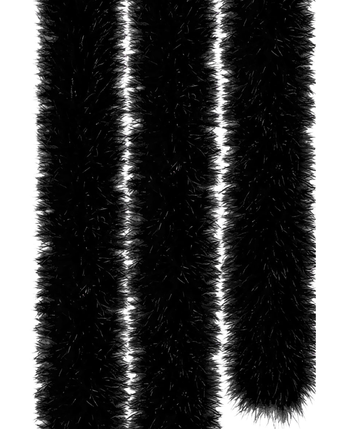 Preiswerte Marabu-Boa schwarz L. ca. 180 cm (ca. 15 g) mit Aufhänger