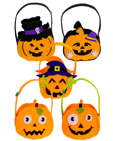 Espositore borsine e secchielli Halloween (pz.70) mod.ass.