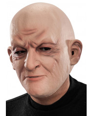 Máscara calvo de látex con solapa de cartón