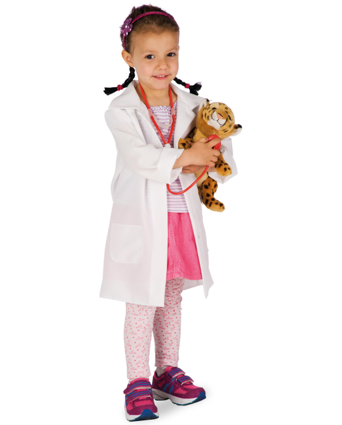 COSTUME DOTTORESSA DOLLY TG.IV IN BUSTA C/GANCIO