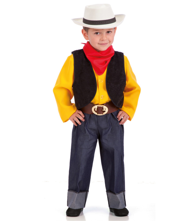 COSTUME COW-BOY FORTUNATO TG.II IN BUSTA C/GANCIO
