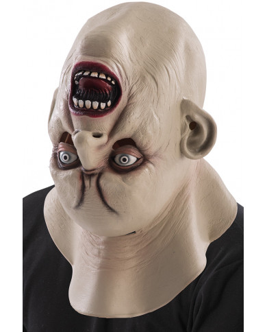 Up side down face latex mask, for a horrific disguise of great Up side down face latex mask, for a horrific disguise of great