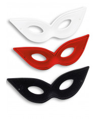 Maschere di Carnevale, modello a farfalla, realizzate in