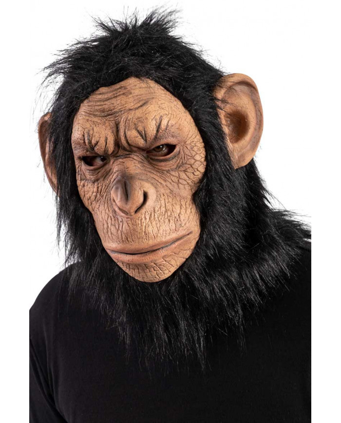 Ape Latex Mask With Black Furwith header