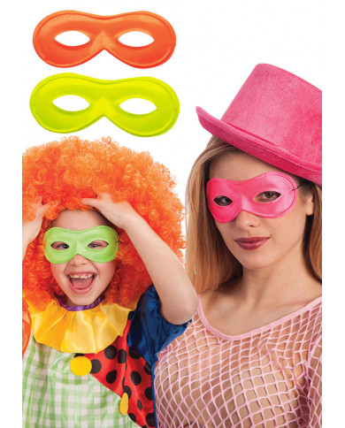 Fluo Fabric Mask Ass. Col. In Pbh Fluo Fabric Mask Ass. Col. In Pbh