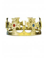 Couronne dorée dans une pochette avec carte d’en-tête Couronne dorée dans une pochette avec carte d’en-tête