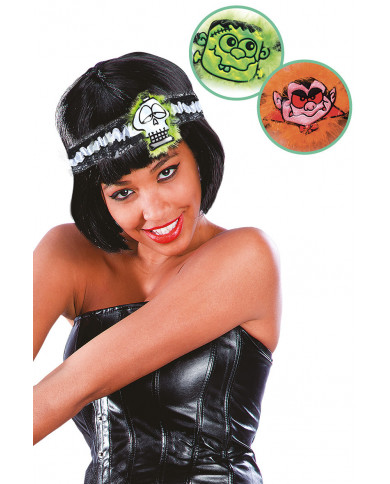 Hair band with horror decorations in assorted models, a nice Hair band with horror decorations in assorted models, a nice