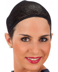 Filet à cheveux noir dans une pochette