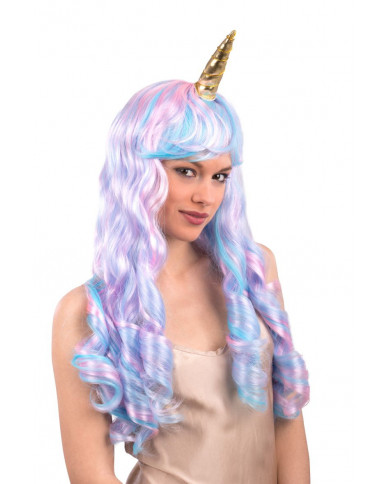 Unicorn wig, to become a magic and fairy creature, a symbol of Unicorn wig, to become a magic and fairy creature, a symbol of