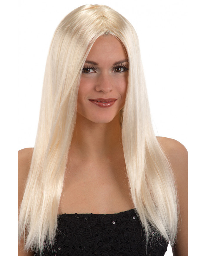 Blonde long straight wig suitable for Carnival, or for any Blonde long straight wig suitable for Carnival, or for any