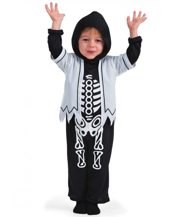 Costume scheletrino in busta