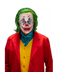 Cap with green hair to impersonate Joker, the crime prince on Cap with green hair to impersonate Joker, the crime prince on