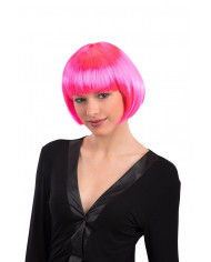 Fuxia wig for a pink night!
