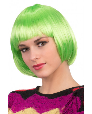 Green wig for a disguise that will not go unnoticed. Green wig for a disguise that will not go unnoticed.