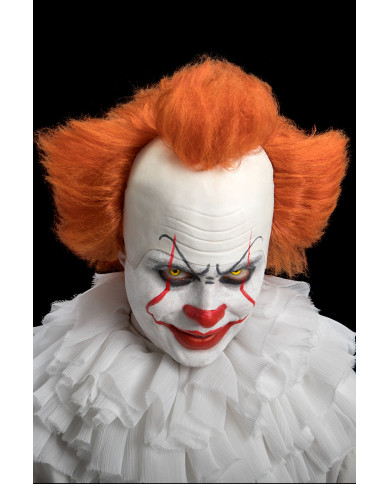 Wig with latex cap to play IT, the famous clown who has Wig with latex cap to play IT, the famous clown who has