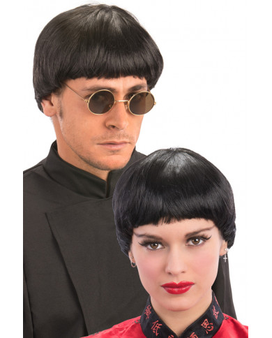 Black short wig that lends itself to so many disguises, from Black short wig that lends itself to so many disguises, from