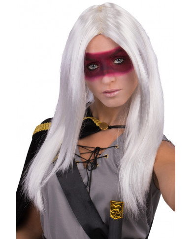 Straight long wig with central line to make your perfect