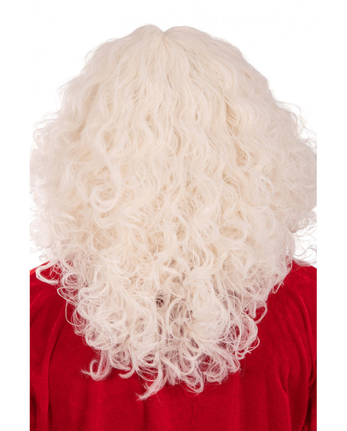 Parrucca e barba in colore avorio, lunghezza cm.35 ca. Articolo Parrucca e barba in colore avorio, lunghezza cm.35 ca. Articolo