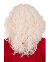 Parrucca e barba in colore avorio, lunghezza cm.35 ca. Articolo Parrucca e barba in colore avorio, lunghezza cm.35 ca. Articolo
