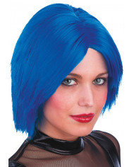 Little Girl Blue Wig In Bag