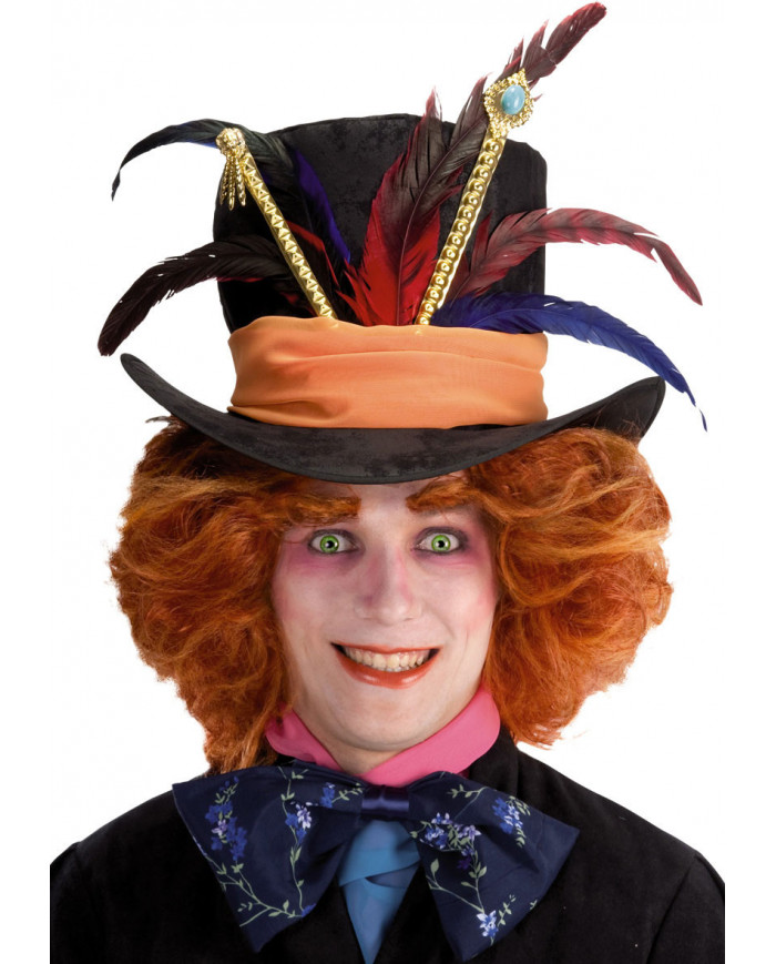 mad hatter wig and eyebrows